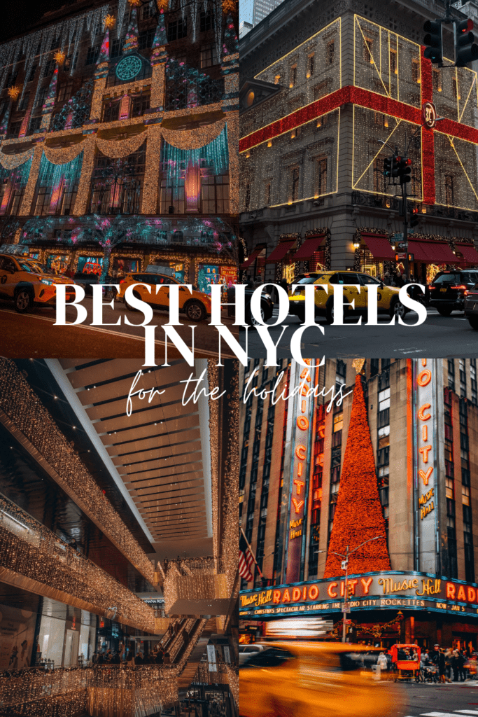 best nyc hotels for the holidays best nyc hotels for the holidays